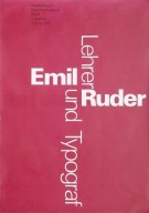 Emil Ruder, Lehrer + Typograf