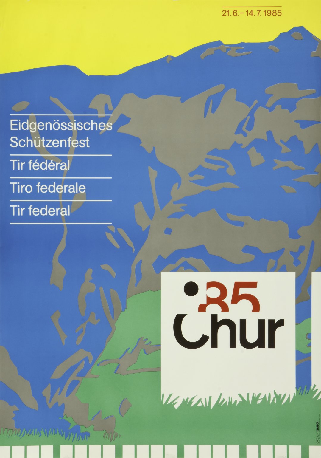 Eidgenössisches Schützenfest 85 Chur